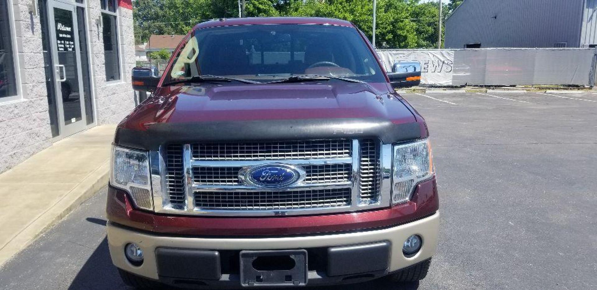 2009 MAROON FORD F150 KING RANCH SUPERCREW (1FTPW14V59K) with an 5.4L engine, Automatic transmission, located at 3100 Covert Avenue, Evansville, IN, 47714, (812) 473-4492, 37.955418, -87.512238 - Photo#1