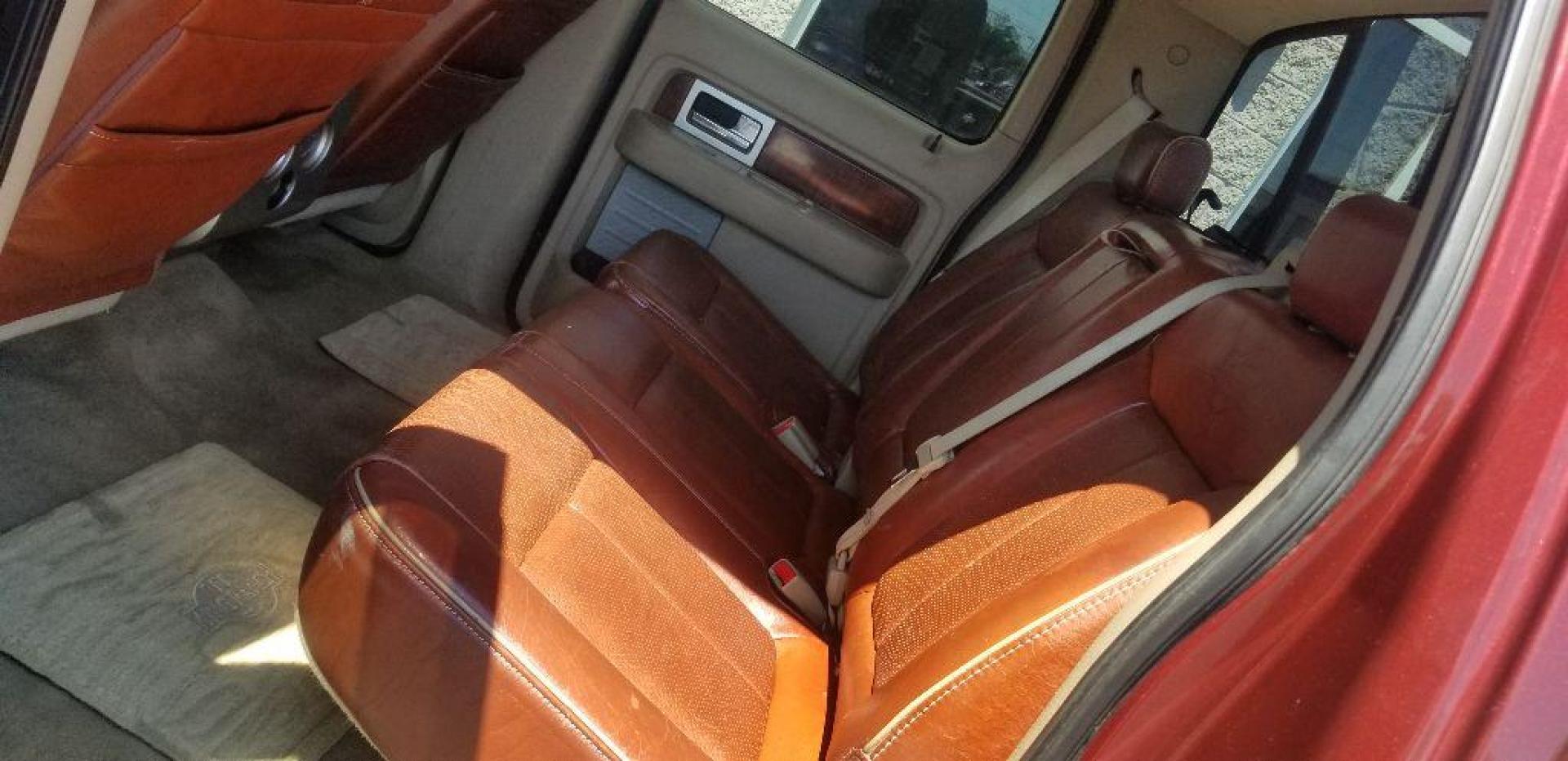 2009 MAROON FORD F150 KING RANCH SUPERCREW (1FTPW14V59K) with an 5.4L engine, Automatic transmission, located at 3100 Covert Avenue, Evansville, IN, 47714, (812) 473-4492, 37.955418, -87.512238 - Photo#7