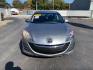 2010 GRAY MAZDA 3 I (JM1BL1SF1A1) with an 2.0L engine, Automatic transmission, located at 3100 Covert Avenue, Evansville, IN, 47714, (812) 473-4492, 37.955418, -87.512238 - Photo#1
