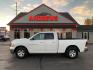 2012 WHITE DODGE RAM 1500 SLT (1C6RD7GP6CS) with an 4.7L engine, Automatic transmission, located at 3100 Covert Avenue, Evansville, IN, 47714, (812) 473-4492, 37.955418, -87.512238 - P0420 Catalyst inefficiency code present - Photo#0