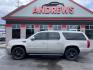 2007 GOLD CADILLAC ESCALADE ESV (1GYFK66887R) with an 6.2L engine, Automatic transmission, located at 3100 Covert Avenue, Evansville, IN, 47714, (812) 473-4492, 37.955418, -87.512238 - The ''Check Suspension'' light is on due to an electical error, the suspension is safely working. - Photo#0