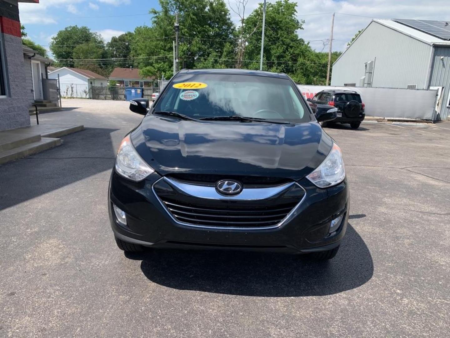 2012 BLACK HYUNDAI TUCSON GLS (KM8JUCAC8CU) with an 2.4L engine, Automatic transmission, located at 3100 Covert Avenue, Evansville, IN, 47714, (812) 473-4492, 37.955418, -87.512238 - Photo#1