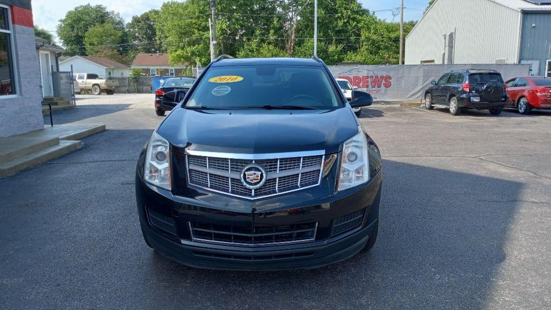 2010 BLACK CADILLAC SRX (3GYFNGEY9AS) with an 3.0L engine, Automatic transmission, located at 3100 Covert Avenue, Evansville, IN, 47714, (812) 473-4492, 37.955418, -87.512238 - Photo#1