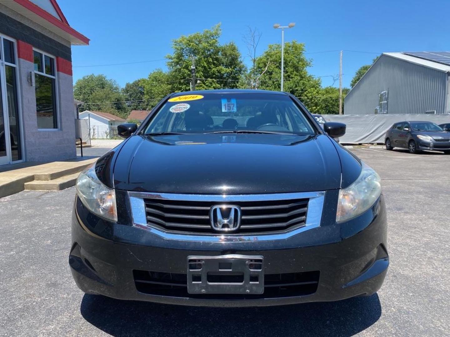 2009 BLACK HONDA ACCORD EXL (1HGCP26869A) with an 2.4L engine, Automatic transmission, located at 3100 Covert Avenue, Evansville, IN, 47714, (812) 473-4492, 37.955418, -87.512238 - Photo#1