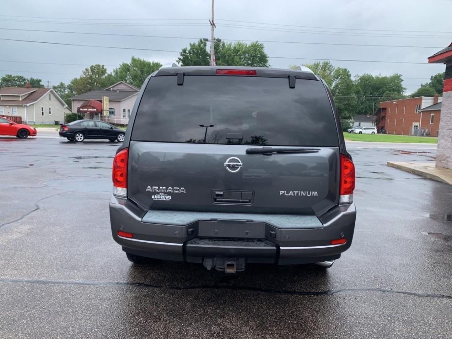 2011 GRAY NISSAN ARMADA SV PLATINUM (5N1AA0NC7BN) with an 5.6L engine, Automatic transmission, located at 3100 Covert Avenue, Evansville, IN, 47714, (812) 473-4492, 37.955418, -87.512238 - Photo#3