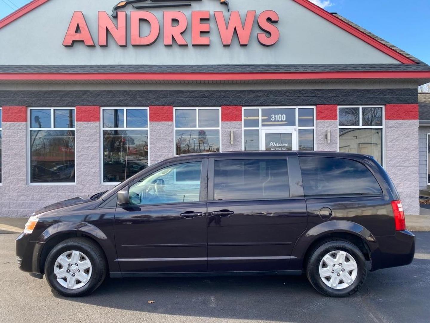 2010 BLACK DODGE GRAND CARAVAN SE (2D4RN4DE0AR) with an 3.3L engine, Automatic transmission, located at 3100 Covert Avenue, Evansville, IN, 47714, (812) 473-4492, 37.955418, -87.512238 - Photo#0