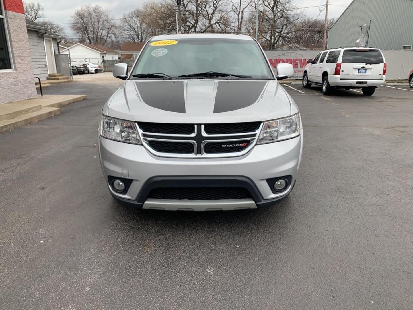 2012 SILVER DODGE JOURNEY SXT (3C4PDCBB1CT) with an 2.4L engine, Automatic transmission, located at 3100 Covert Avenue, Evansville, IN, 47714, (812) 473-4492, 37.955418, -87.512238 - Photo#1