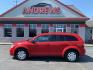 2017 RED DODGE JOURNEY SE (3C4PDCABXHT) with an 2.4L engine, Automatic transmission, located at 3100 Covert Avenue, Evansville, IN, 47714, (812) 473-4492, 37.955418, -87.512238 - Photo#0