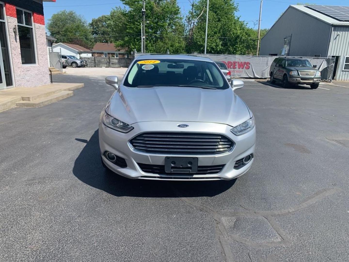 2014 SILVER FORD FUSION TITANIUM (3FA6P0K94ER) with an 2.0L engine, Automatic transmission, located at 3100 Covert Avenue, Evansville, IN, 47714, (812) 473-4492, 37.955418, -87.512238 - Photo#1