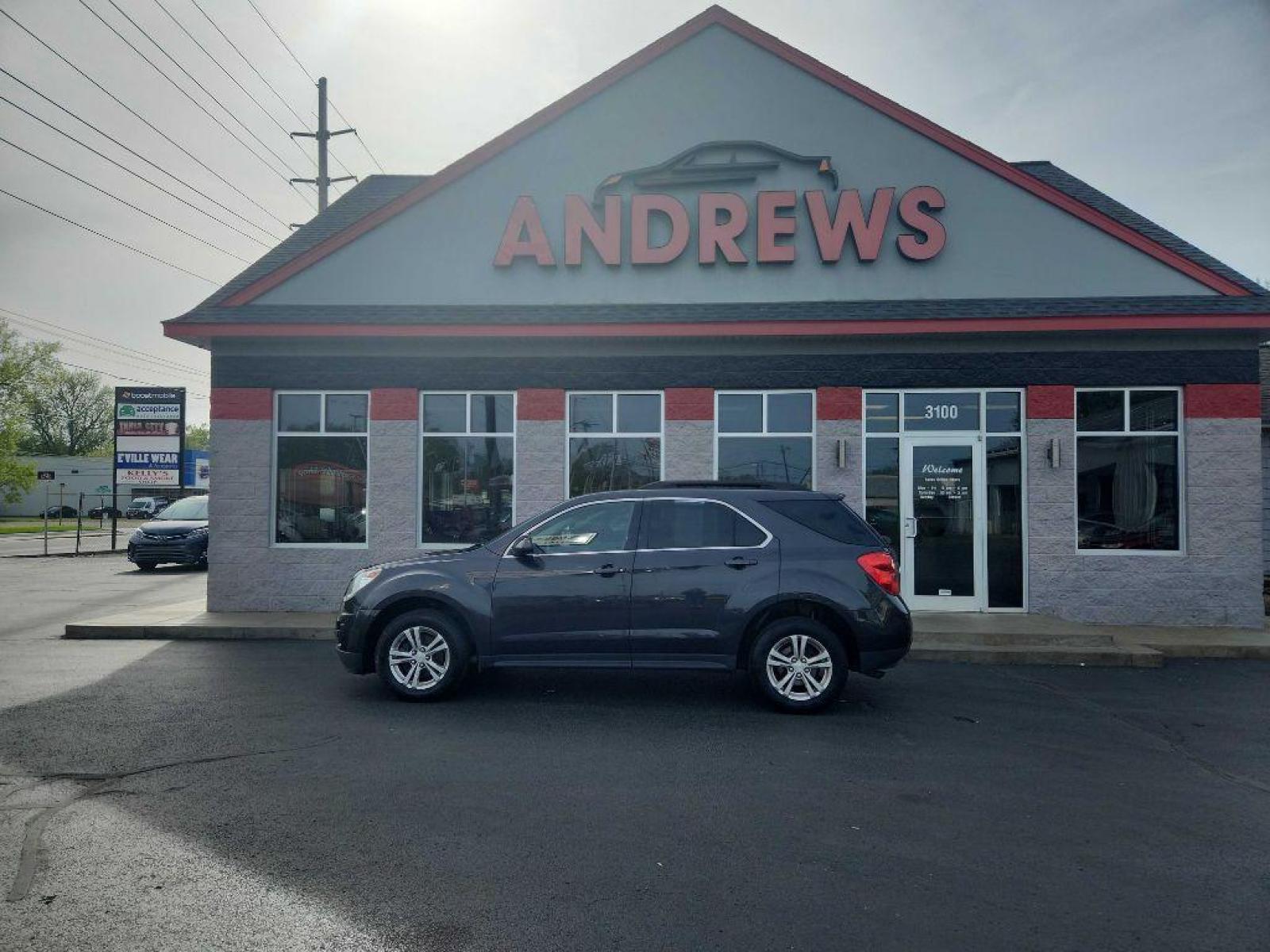 2015 GRAY CHEVROLET EQUINOX LT (2GNALBEK1F6) with an 2.4L engine, Automatic transmission, located at 3100 Covert Avenue, Evansville, IN, 47714, (812) 473-4492, 37.955418, -87.512238 - Photo #0