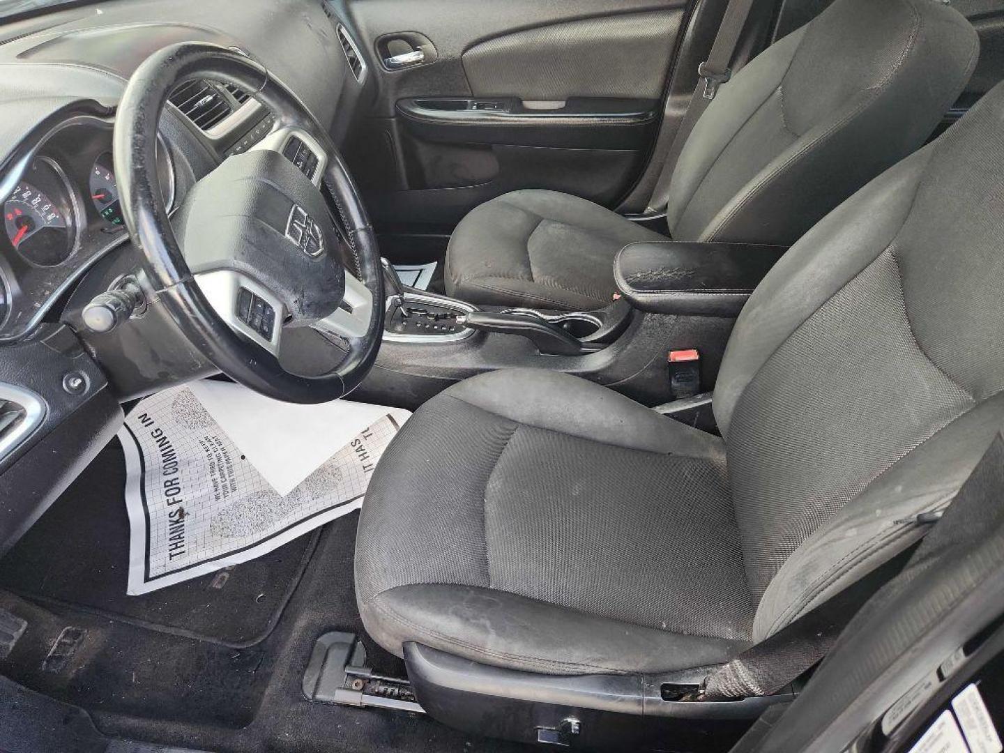 2014 BLACK DODGE AVENGER SXT (1C3CDZCB2EN) with an 2.4L engine, Automatic transmission, located at 3100 Covert Avenue, Evansville, IN, 47714, (812) 473-4492, 37.955418, -87.512238 - Photo#4