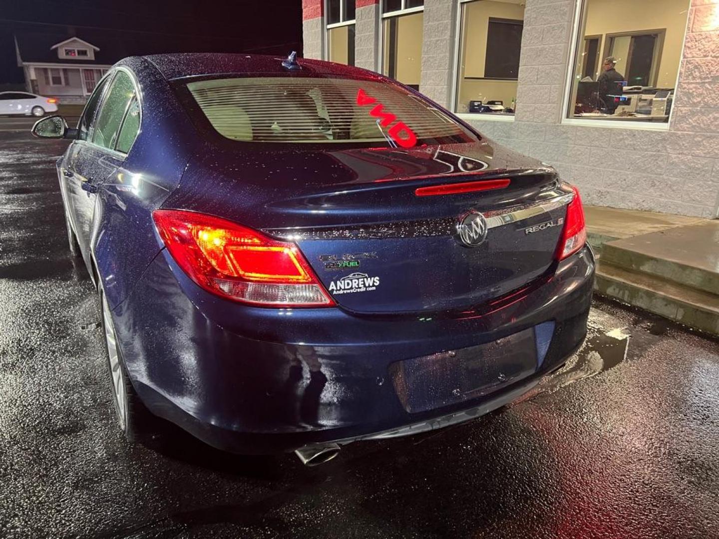 2011 BLUE BUICK REGAL CXL (W04GX5GV0B1) with an 2.0L engine, Automatic transmission, located at 3100 Covert Avenue, Evansville, IN, 47714, (812) 473-4492, 37.955418, -87.512238 - ***WOW! Only 72,xxx Miles!!*** - Photo#3
