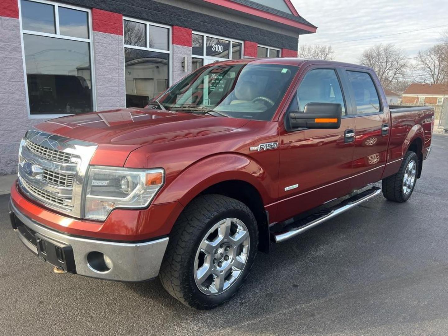 2014 BRONZE FORD F150 SUPERCREW (1FTFW1ETXEK) with an 3.5L engine, Automatic transmission, located at 3100 Covert Avenue, Evansville, IN, 47714, (812) 473-4492, 37.955418, -87.512238 - Photo#1