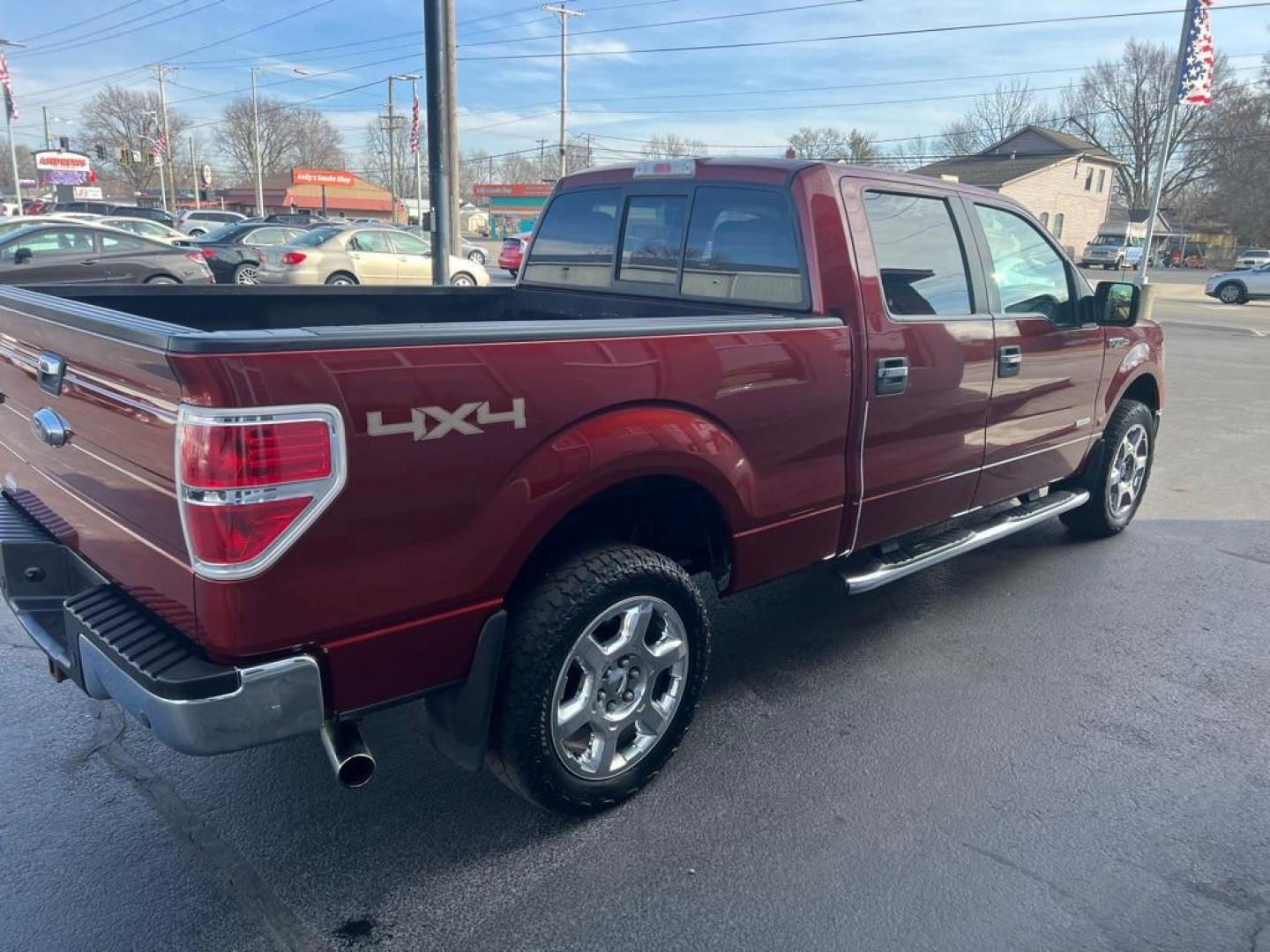 2014 BRONZE FORD F150 SUPERCREW (1FTFW1ETXEK) with an 3.5L engine, Automatic transmission, located at 3100 Covert Avenue, Evansville, IN, 47714, (812) 473-4492, 37.955418, -87.512238 - Photo#4