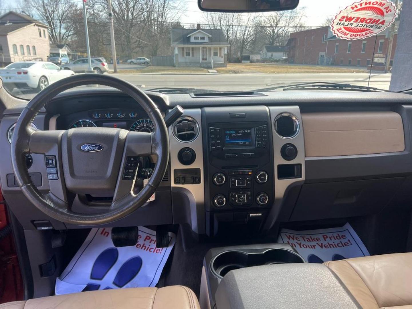 2014 BRONZE FORD F150 SUPERCREW (1FTFW1ETXEK) with an 3.5L engine, Automatic transmission, located at 3100 Covert Avenue, Evansville, IN, 47714, (812) 473-4492, 37.955418, -87.512238 - Photo#8