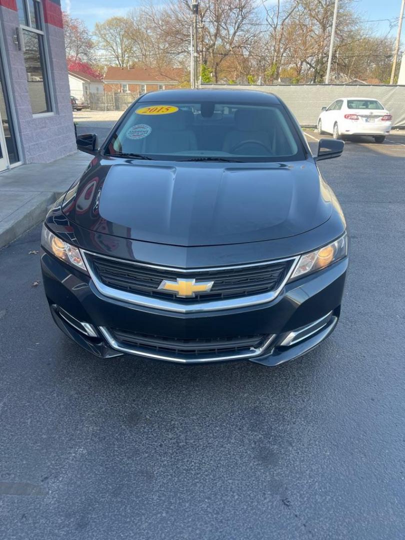 2015 GRAY CHEVROLET IMPALA LS (1G11Z5SLXFU) with an 2.5L engine, Automatic transmission, located at 3100 Covert Avenue, Evansville, IN, 47714, (812) 473-4492, 37.955418, -87.512238 - Photo#1
