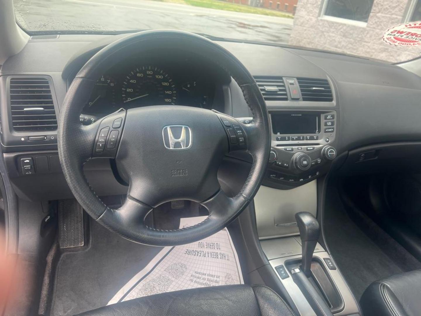2007 BLACK HONDA ACCORD EX (1HGCM56847A) with an 2.4L engine, Automatic transmission, located at 3100 Covert Avenue, Evansville, IN, 47714, (812) 473-4492, 37.955418, -87.512238 - Photo#4