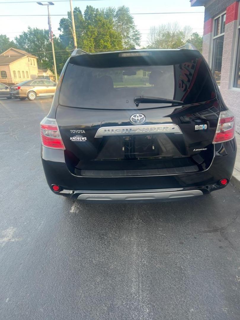 2009 BLACK TOYOTA HIGHLANDER HYBRID LIMITED (JTEEW44A892) with an 3.3L engine, Continuously Variable transmission, located at 3100 Covert Avenue, Evansville, IN, 47714, (812) 473-4492, 37.955418, -87.512238 - Photo#3