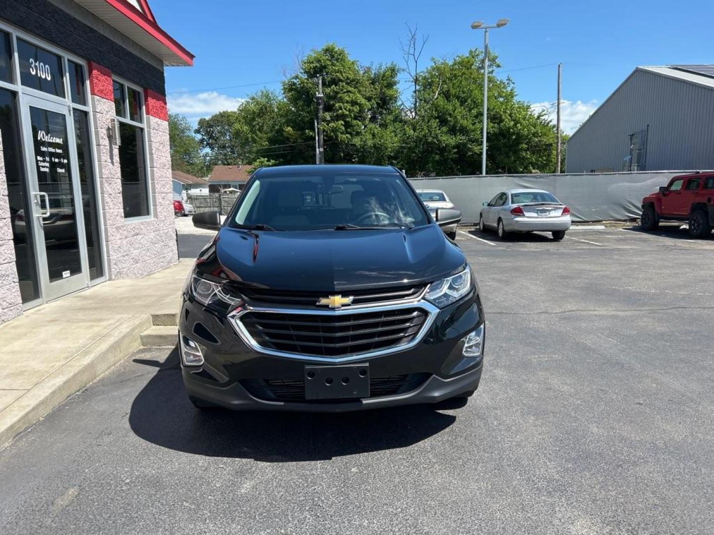 2019 BLACK CHEVROLET EQUINOX LS (3GNAXHEV2KL) with an 1.5L engine, Automatic transmission, located at 3100 Covert Avenue, Evansville, IN, 47714, (812) 473-4492, 37.955418, -87.512238 - Photo#1
