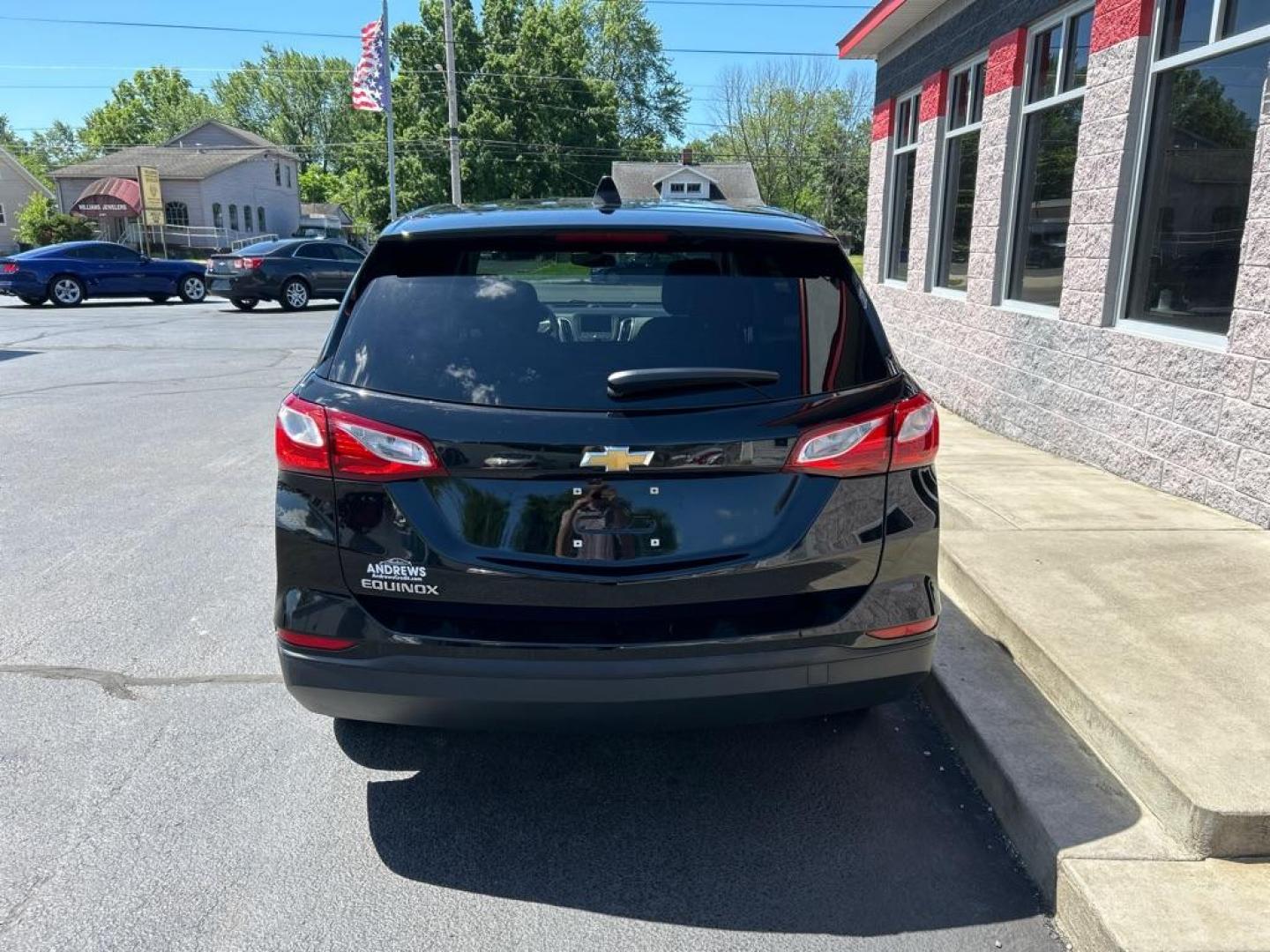2019 BLACK CHEVROLET EQUINOX LS (3GNAXHEV2KL) with an 1.5L engine, Automatic transmission, located at 3100 Covert Avenue, Evansville, IN, 47714, (812) 473-4492, 37.955418, -87.512238 - Photo#2