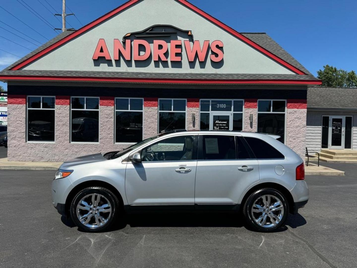 2011 SILVER FORD EDGE LIMITED (2FMDK3KC1BB) with an 3.5L engine, Automatic transmission, located at 3100 Covert Avenue, Evansville, IN, 47714, (812) 473-4492, 37.955418, -87.512238 - Photo#0