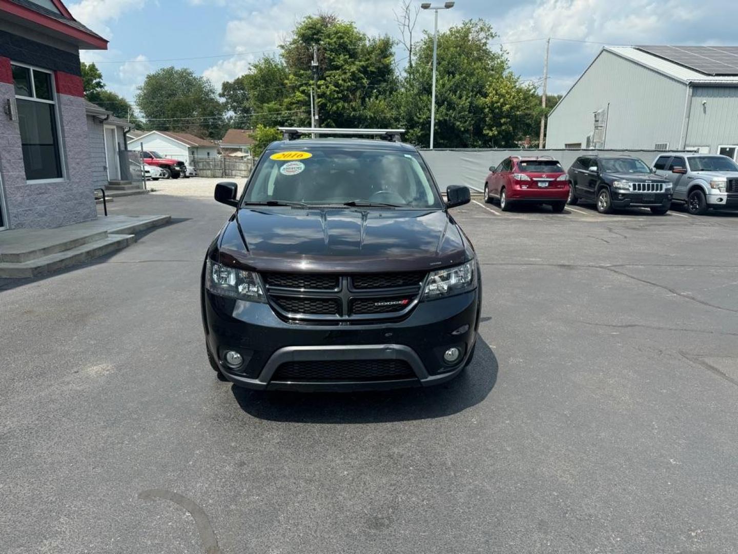 2016 BLACK DODGE JOURNEY SXT (3C4PDCBB2GT) with an 2.4L engine, Automatic transmission, located at 3100 Covert Avenue, Evansville, IN, 47714, (812) 473-4492, 37.955418, -87.512238 - Photo#1