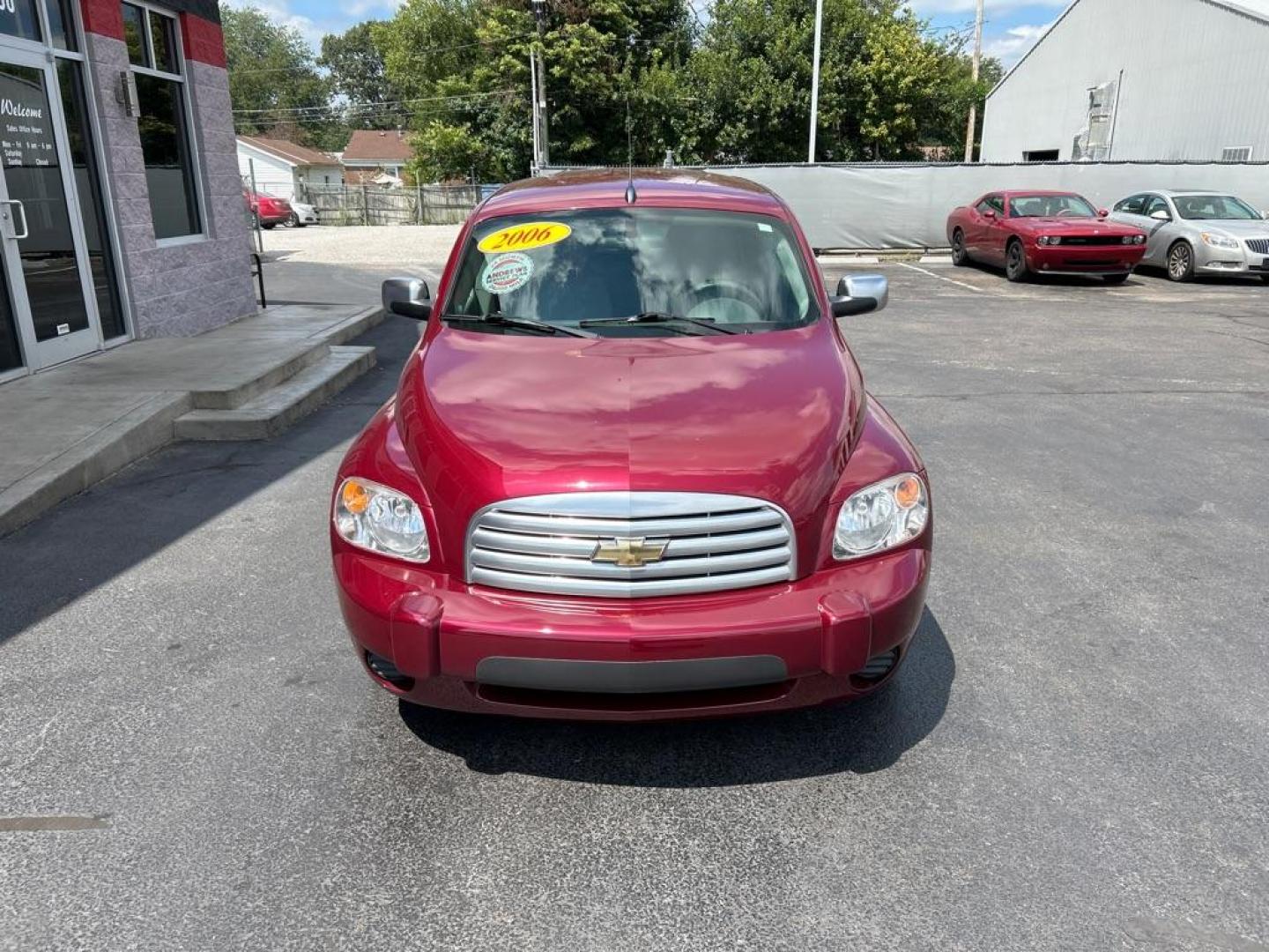 2006 RED CHEVROLET HHR LT (3GNDA23D76S) with an 2.2L engine, Automatic transmission, located at 3100 Covert Avenue, Evansville, IN, 47714, (812) 473-4492, 37.955418, -87.512238 - Photo#1