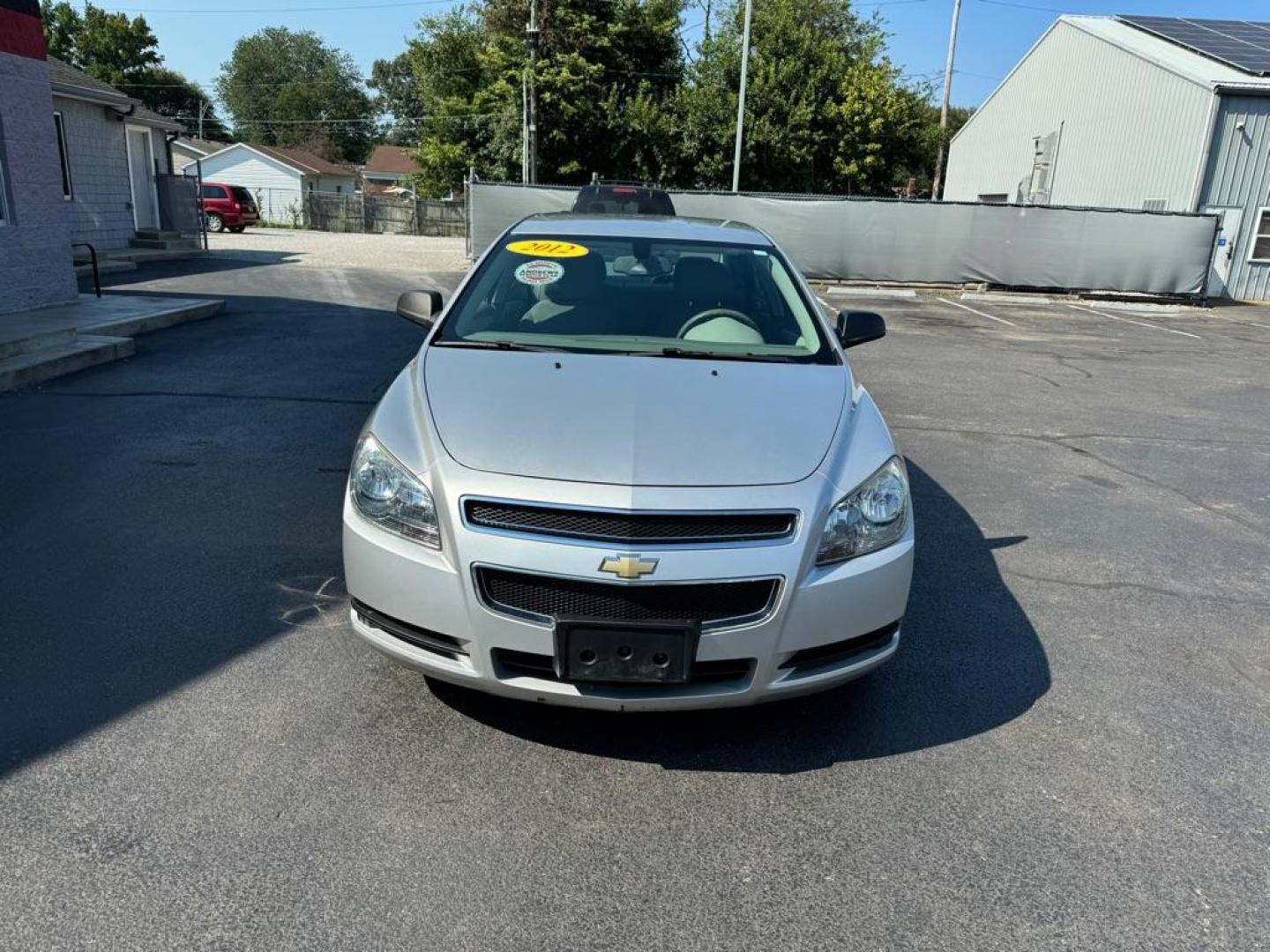 2012 SILVER CHEVROLET MALIBU LS (1G1ZB5E02CF) with an 2.4L engine, Automatic transmission, located at 3100 Covert Avenue, Evansville, IN, 47714, (812) 473-4492, 37.955418, -87.512238 - Photo#1