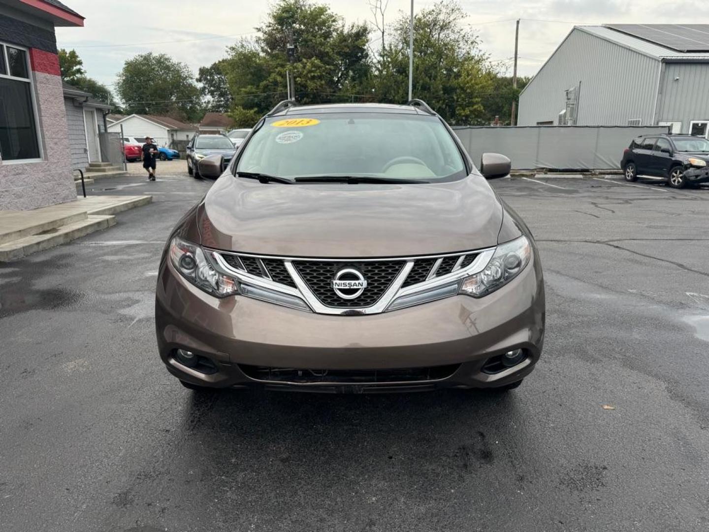 2013 BRONZE NISSAN MURANO S (JN8AZ1MW3DW) with an 3.5L engine, Automatic transmission, located at 3100 Covert Avenue, Evansville, IN, 47714, (812) 473-4492, 37.955418, -87.512238 - Photo#1