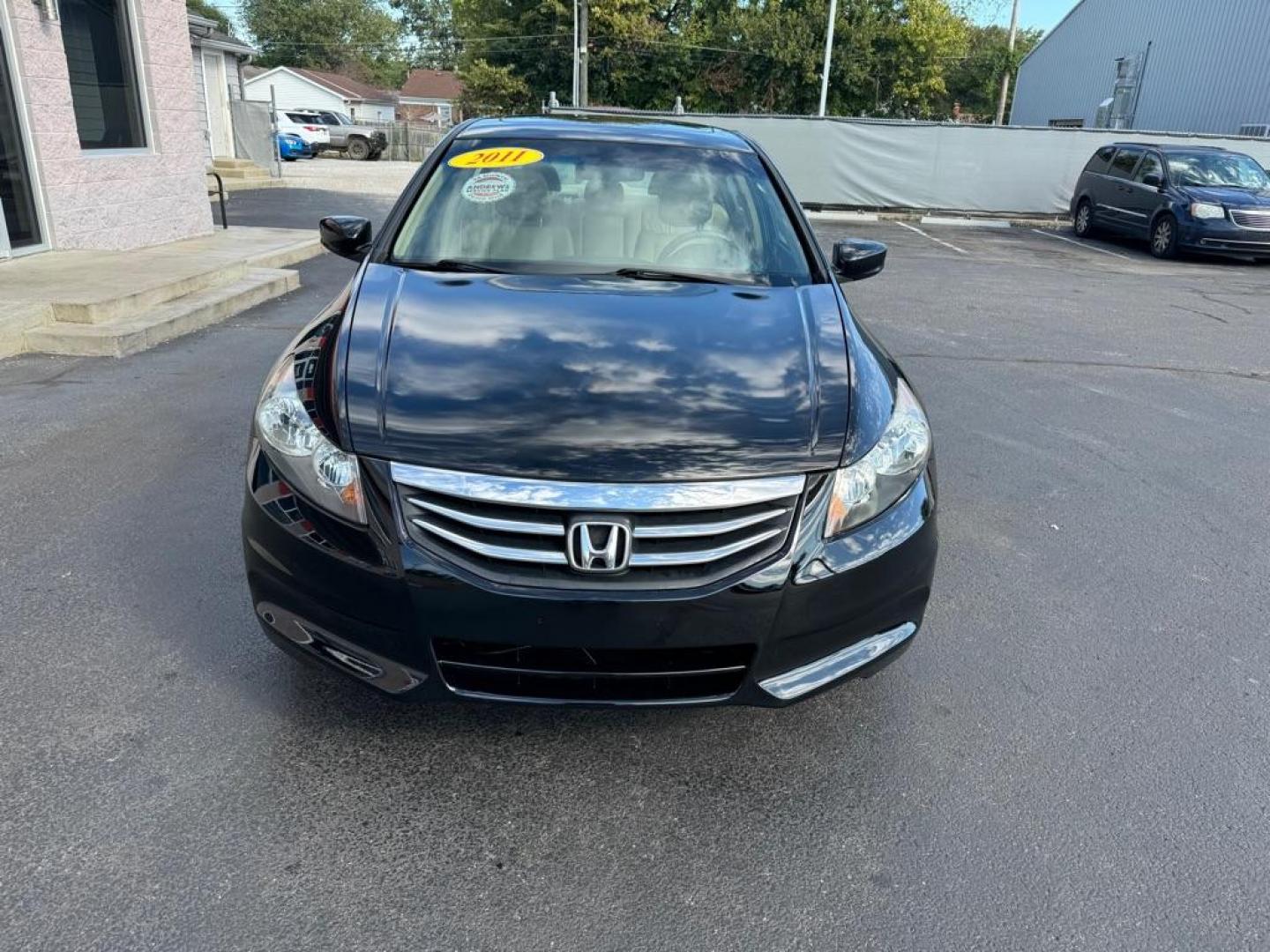 2011 BLACK HONDA ACCORD EXL (1HGCP2F88BA) with an 2.4L engine, Automatic transmission, located at 3100 Covert Avenue, Evansville, IN, 47714, (812) 473-4492, 37.955418, -87.512238 - Photo#1