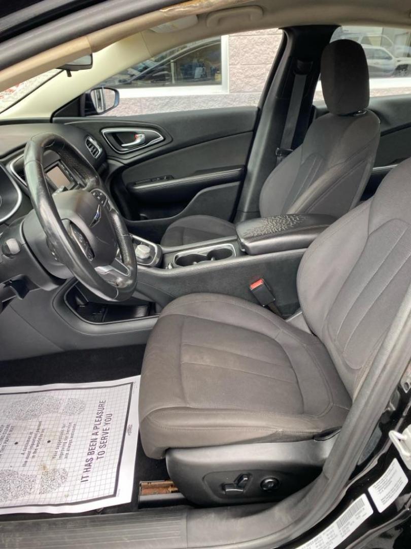 2015 BLACK CHRYSLER 200 LIMITED (1C3CCCAB1FN) with an 2.4L engine, Automatic transmission, located at 3100 Covert Avenue, Evansville, IN, 47714, (812) 473-4492, 37.955418, -87.512238 - Photo#4