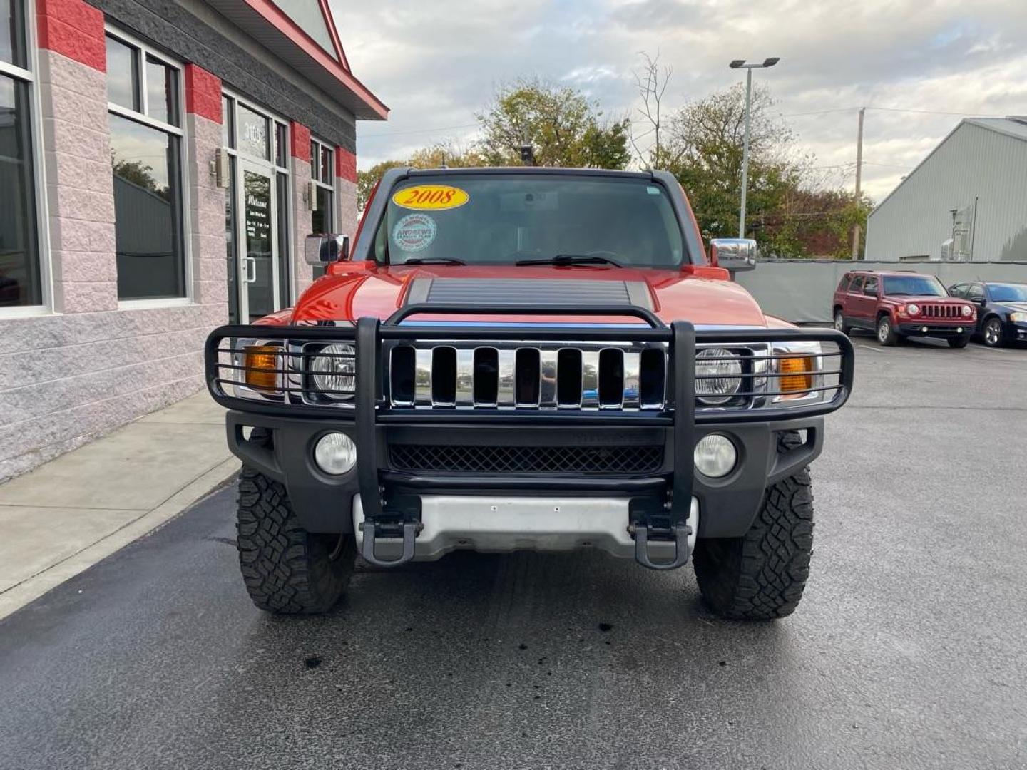 2008 ORANGE HUMMER H3 (5GTEN13E988) with an 3.7L engine, Automatic transmission, located at 3100 Covert Avenue, Evansville, IN, 47714, (812) 473-4492, 37.955418, -87.512238 - Photo#1