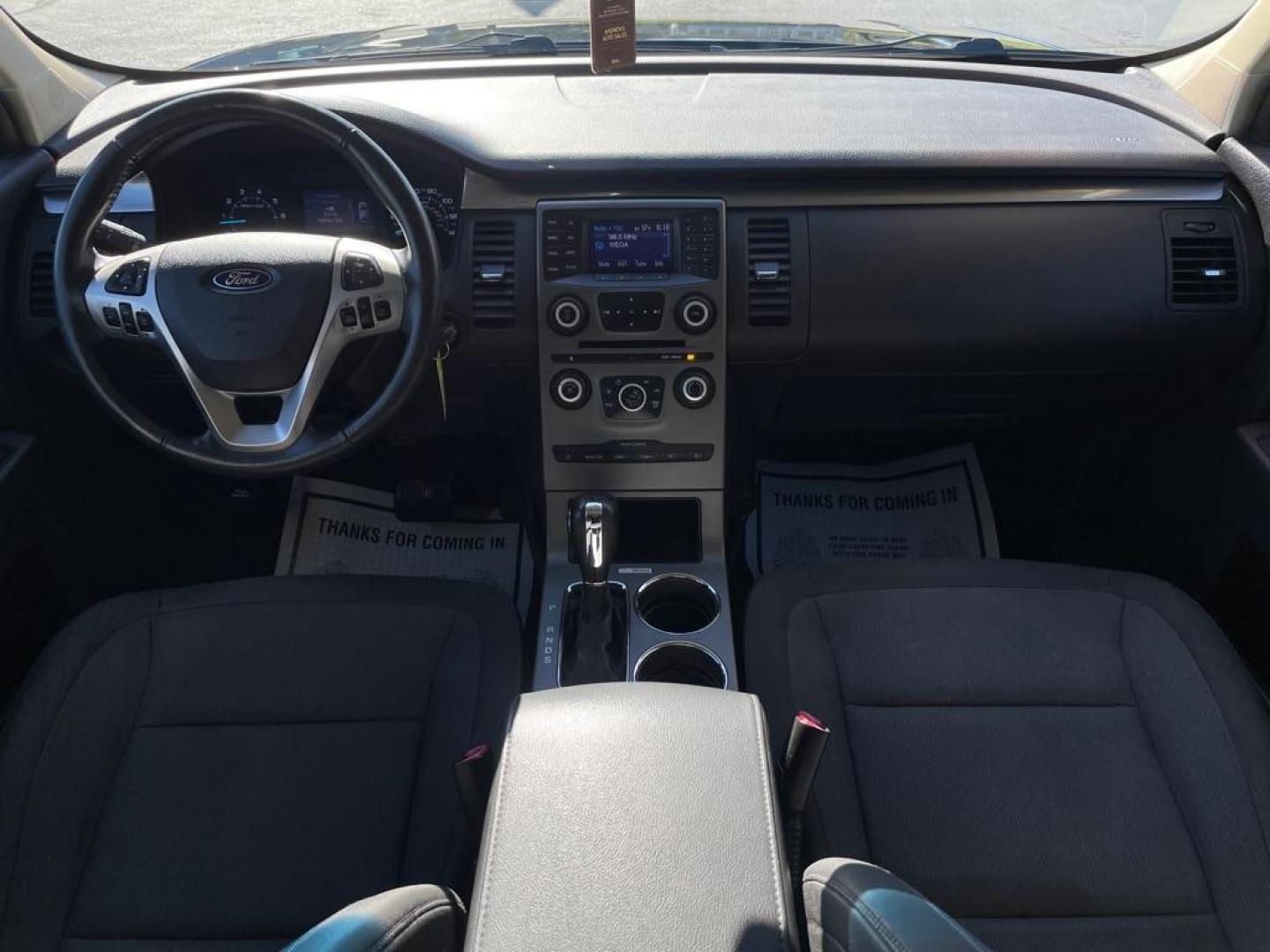 2013 BLACK FORD FLEX SE (2FMGK5B80DB) with an 3.5L engine, Automatic transmission, located at 3100 Covert Avenue, Evansville, IN, 47714, (812) 473-4492, 37.955418, -87.512238 - Photo#7