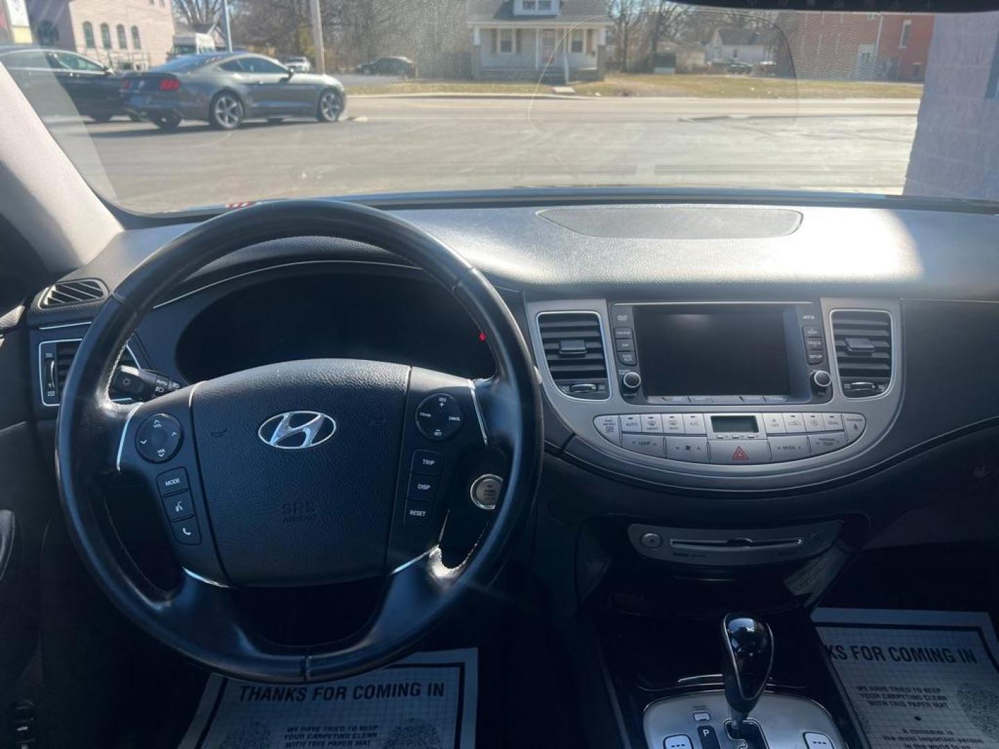 2013 BLACK HYUNDAI GENESIS 3.8L (KMHGC4DD0DU) with an 3.8L engine, Automatic transmission, located at 3100 Covert Avenue, Evansville, IN, 47714, (812) 473-4492, 37.955418, -87.512238 - Photo#4