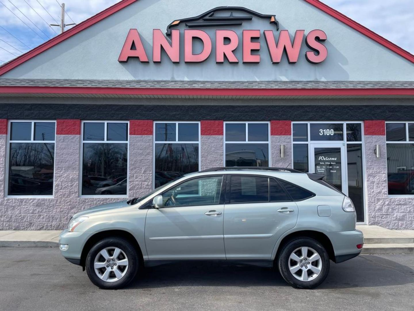 2007 TAN LEXUS RX 350 (2T2HK31U57C) with an 3.5L engine, Automatic transmission, located at 3100 Covert Avenue, Evansville, IN, 47714, (812) 473-4492, 37.955418, -87.512238 - Photo#0