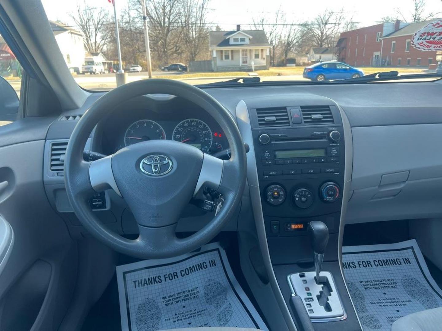 2010 BLUE TOYOTA COROLLA BASE (1NXBU4EE1AZ) with an 1.8L engine, Automatic transmission, located at 3100 Covert Avenue, Evansville, IN, 47714, (812) 473-4492, 37.955418, -87.512238 - Photo#4