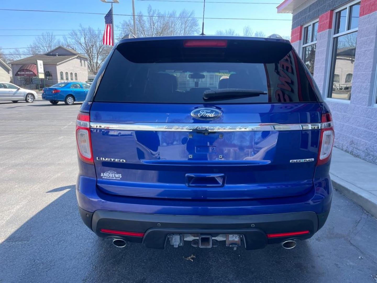2013 BLUE FORD EXPLORER LIMITED (1FM5K7F86DG) with an 3.5L engine, Automatic transmission, located at 3100 Covert Avenue, Evansville, IN, 47714, (812) 473-4492, 37.955418, -87.512238 - Photo#3