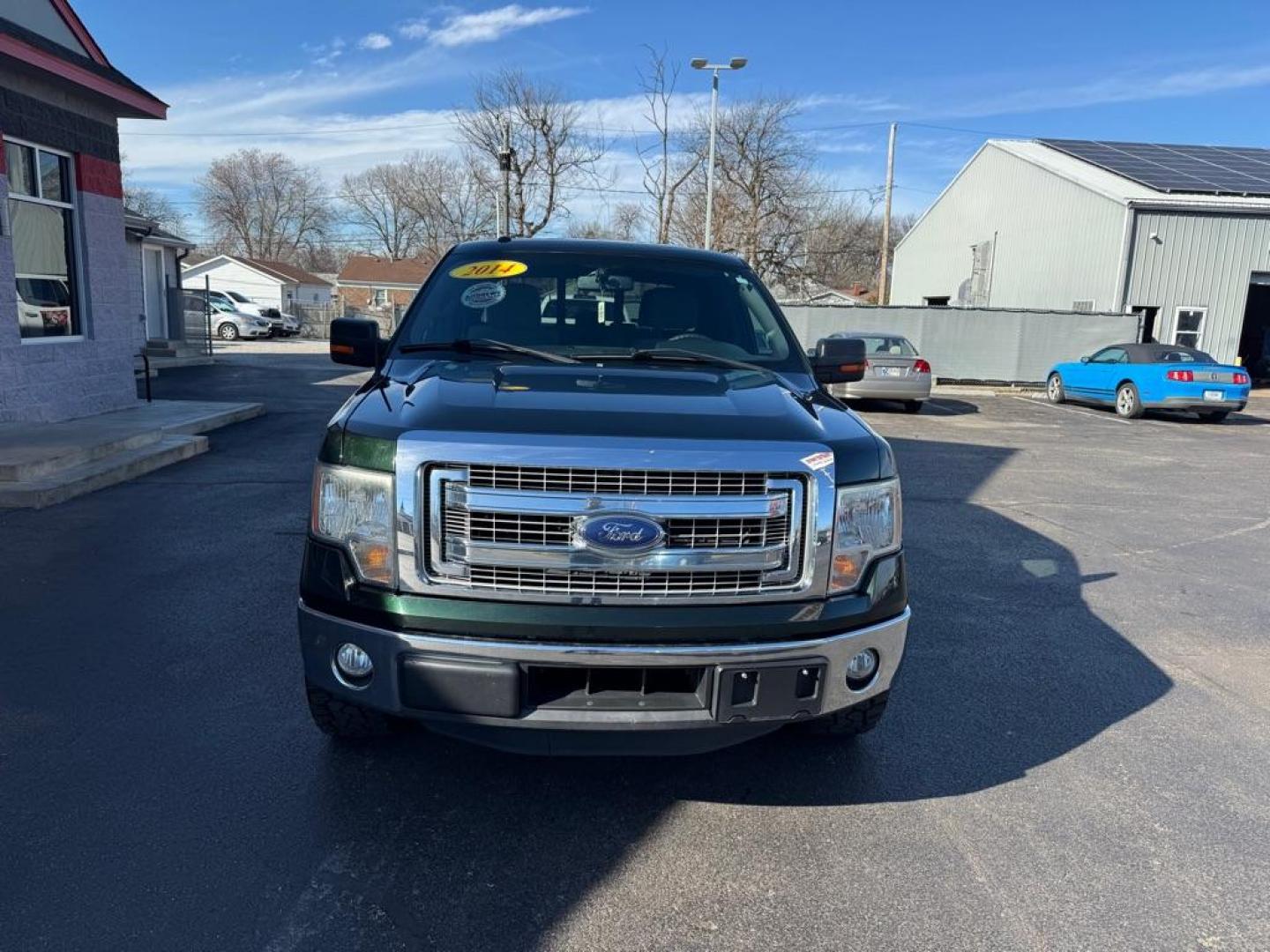 2014 GREEN FORD F150 SUPERCREW (1FTFW1CT2EF) with an 3.5L engine, Automatic transmission, located at 3100 Covert Avenue, Evansville, IN, 47714, (812) 473-4492, 37.955418, -87.512238 - Photo#1