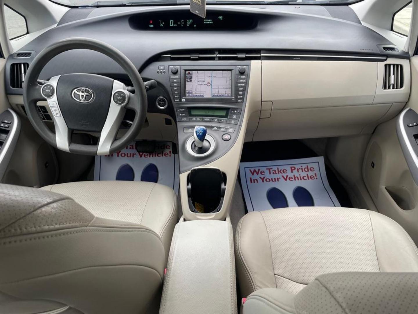 2011 BLUE TOYOTA PRIUS (JTDKN3DU8B0) with an 1.8L engine, Continuously Variable transmission, located at 3100 Covert Avenue, Evansville, IN, 47714, (812) 473-4492, 37.955418, -87.512238 - Photo#4
