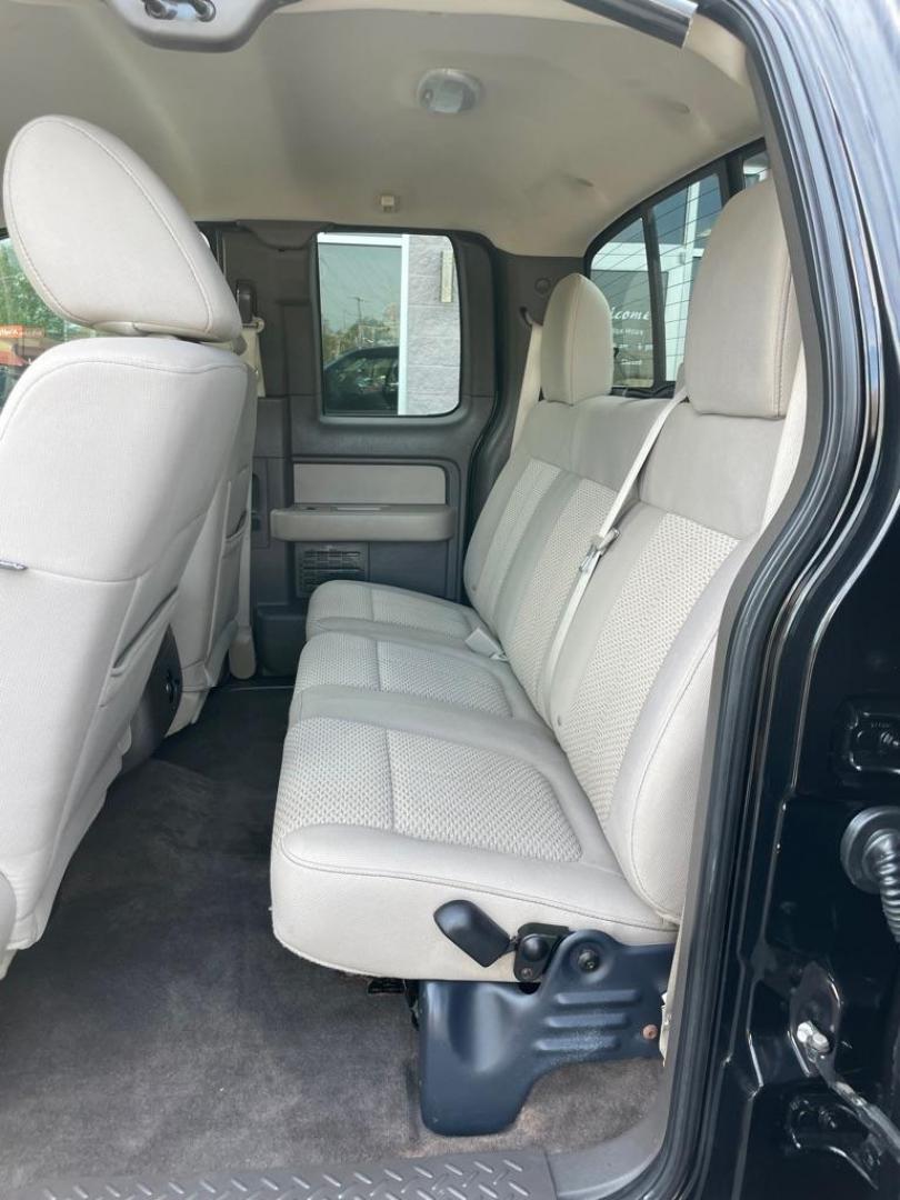 2010 BLACK FORD F150 XLT SUPER CAB (1FTFX1EV2AF) with an 5.4L engine, Automatic transmission, located at 3100 Covert Avenue, Evansville, IN, 47714, (812) 473-4492, 37.955418, -87.512238 - Photo#6