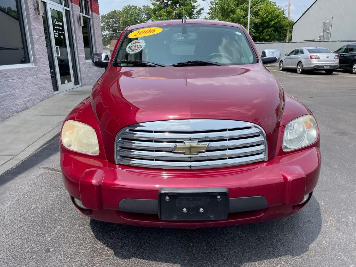 2006 RED CHEVROLET HHR LT (3GNDA23P46S) with an 2.4L engine, Automatic transmission, located at 3100 Covert Avenue, Evansville, IN, 47714, (812) 473-4492, 37.955418, -87.512238 - Photo#1