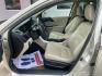 2013 GOLD HONDA ACCORD EXL (1HGCR2F8XDA) with an 2.4L engine, Continuously Variable transmission, located at 3100 Covert Avenue, Evansville, IN, 47714, (812) 473-4492, 37.955418, -87.512238 - Photo#5