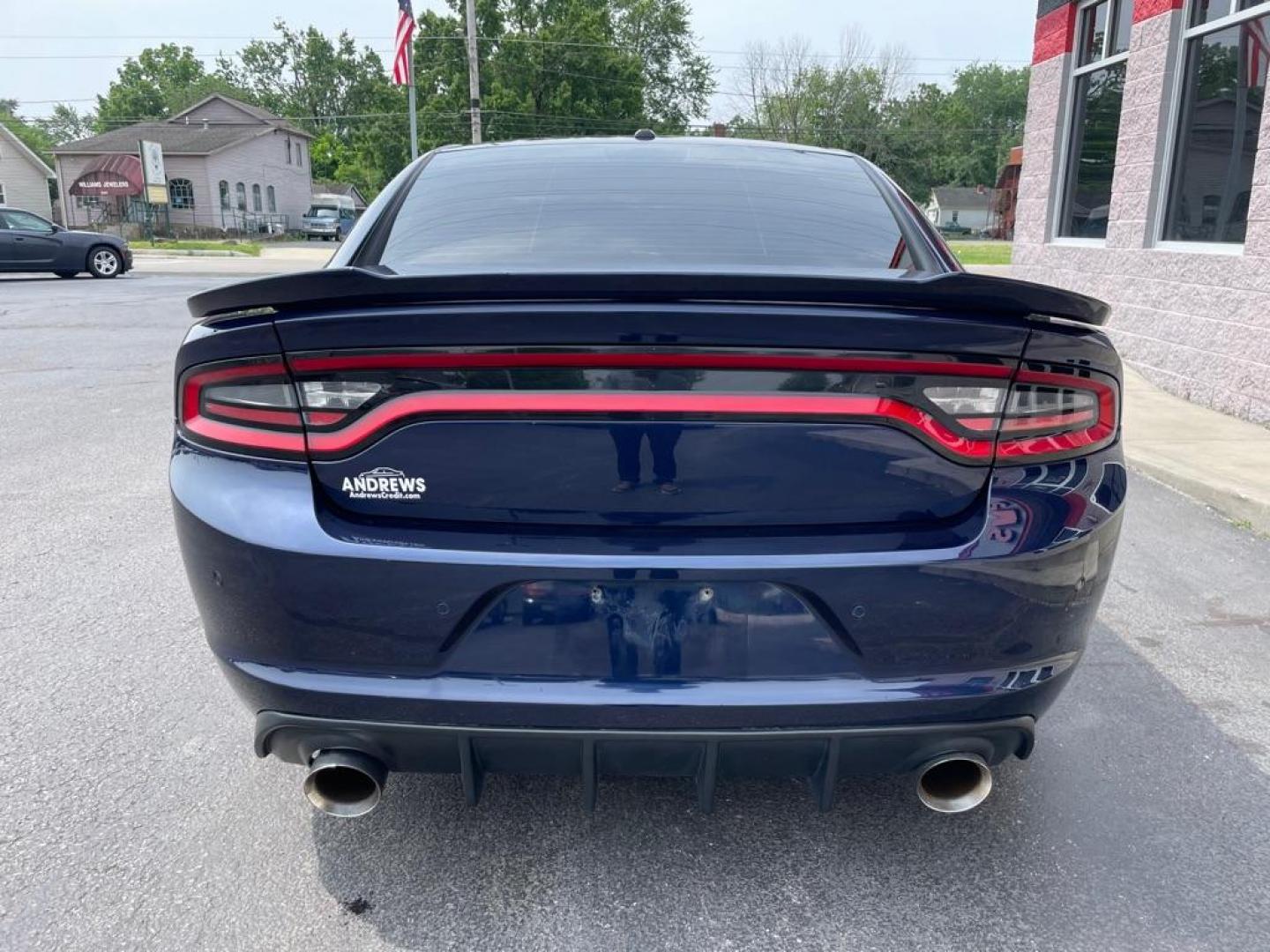 2015 BLUE DODGE CHARGER SE (2C3CDXBG4FH) with an 3.6L engine, Automatic transmission, located at 3100 Covert Avenue, Evansville, IN, 47714, (812) 473-4492, 37.955418, -87.512238 - Photo#3