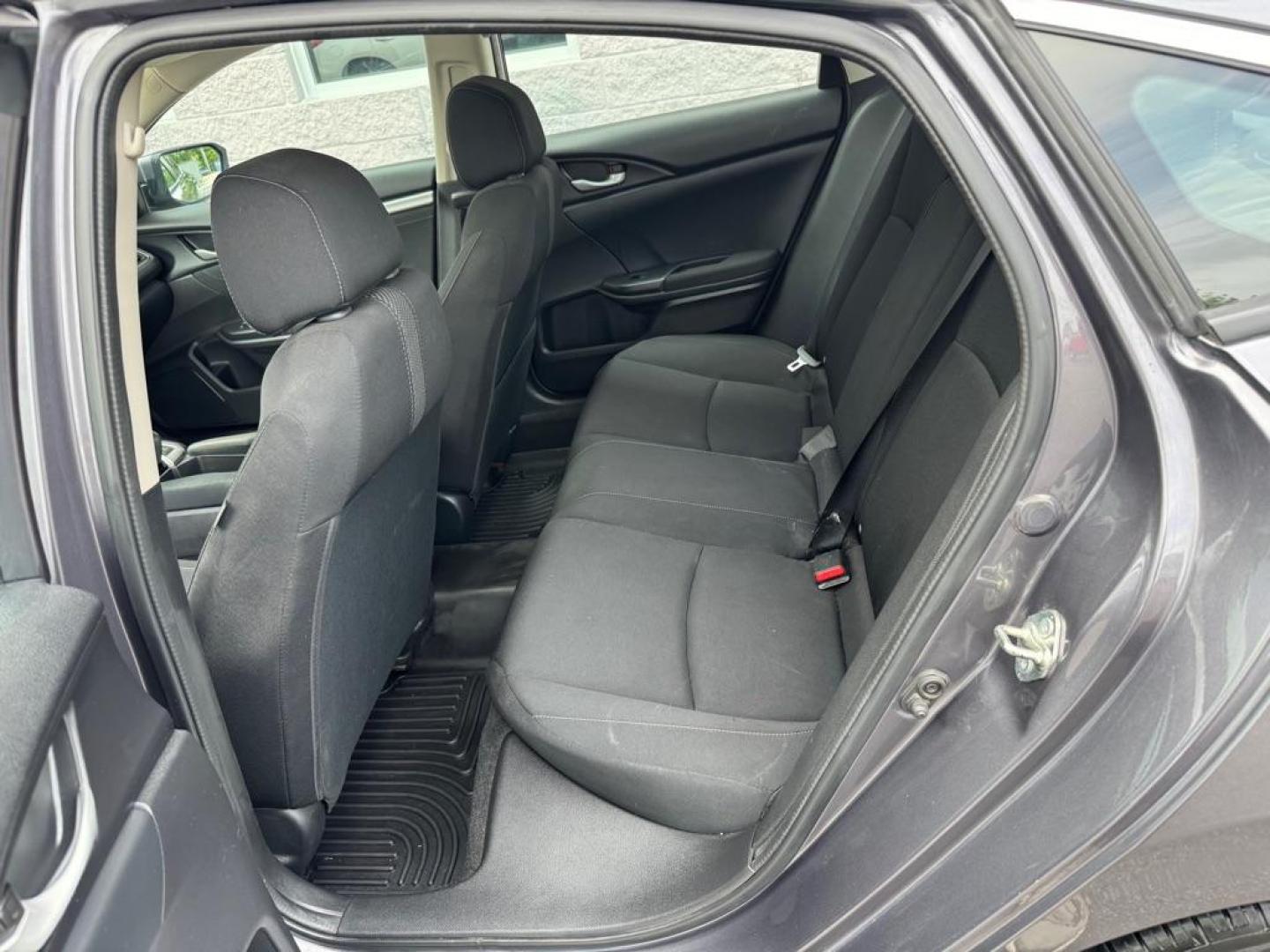 2017 GRAY HONDA CIVIC EX (19XFC1F30HE) with an 1.5L engine, Continuously Variable transmission, located at 3100 Covert Avenue, Evansville, IN, 47714, (812) 473-4492, 37.955418, -87.512238 - Photo#5