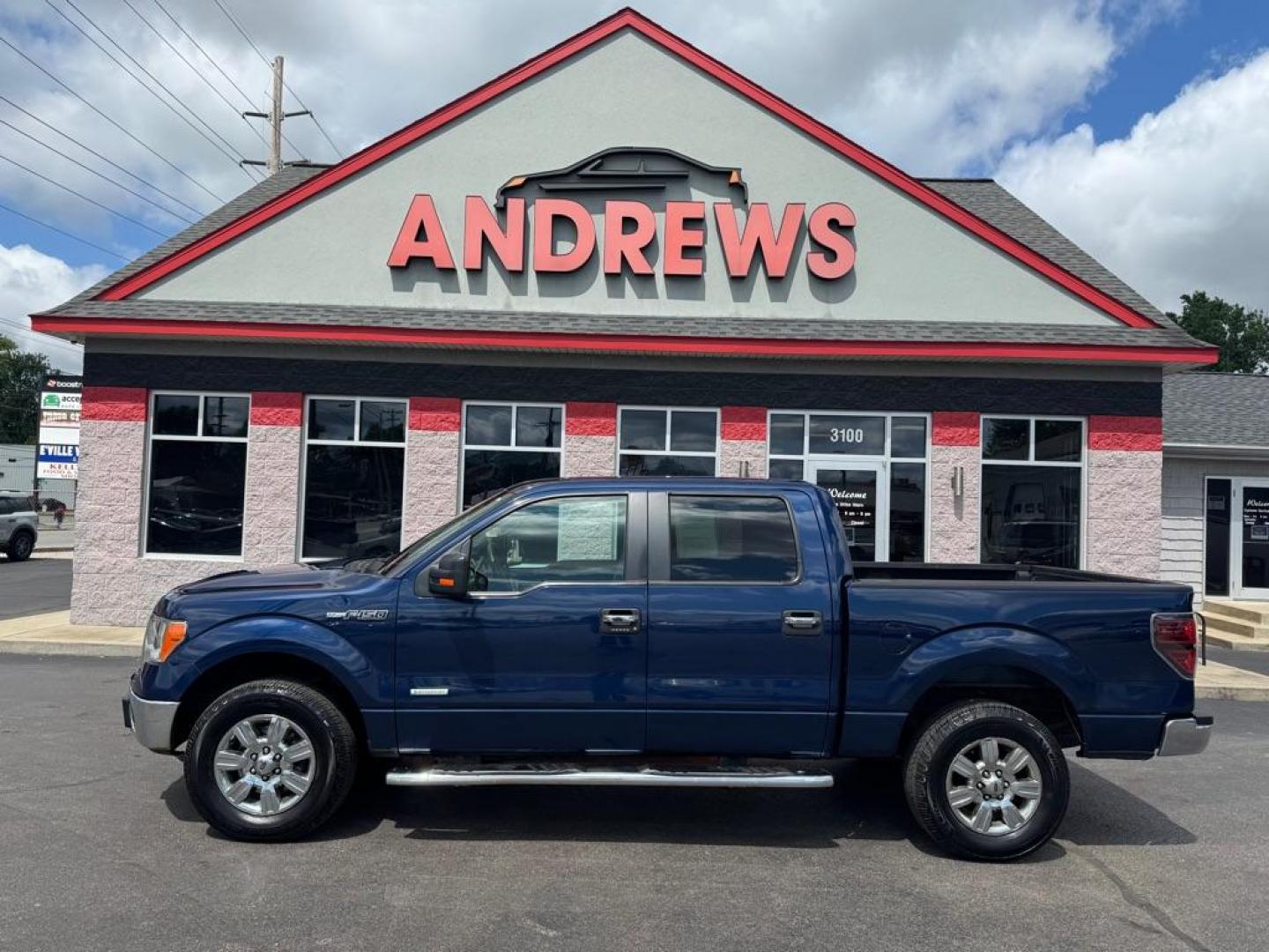 2012 BLUE FORD F150 SUPERCREW (1FTFW1ET8CF) with an 3.5L engine, Automatic transmission, located at 3100 Covert Avenue, Evansville, IN, 47714, (812) 473-4492, 37.955418, -87.512238 - Photo#0