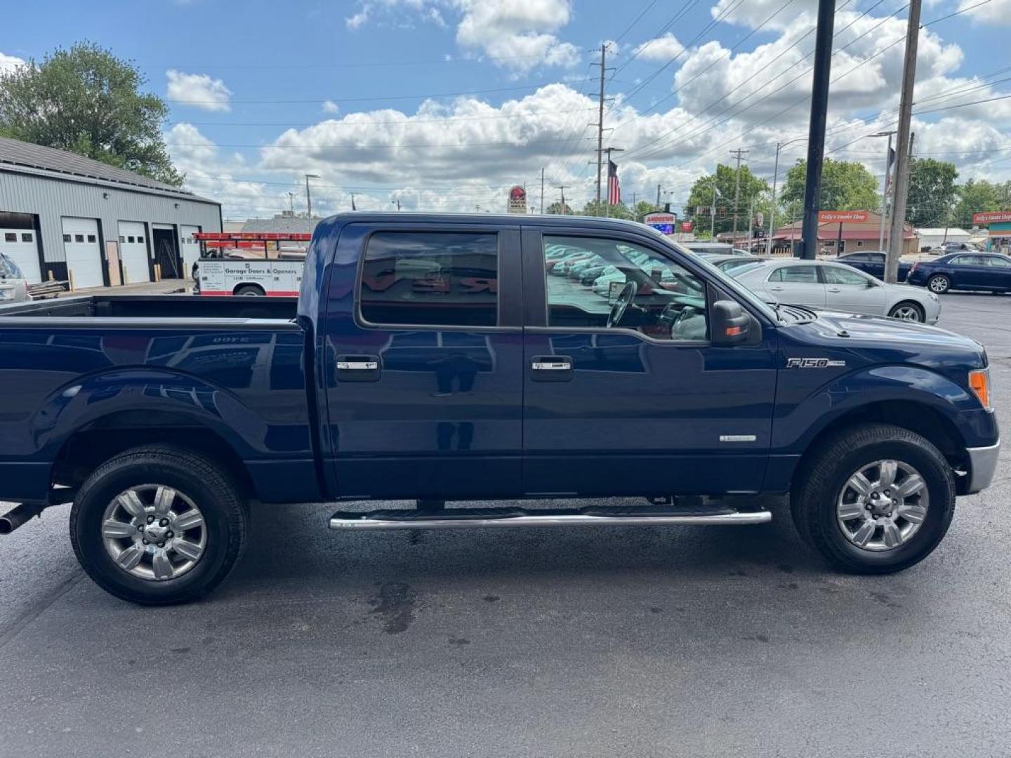 2012 BLUE FORD F150 SUPERCREW (1FTFW1ET8CF) with an 3.5L engine, Automatic transmission, located at 3100 Covert Avenue, Evansville, IN, 47714, (812) 473-4492, 37.955418, -87.512238 - Photo#2