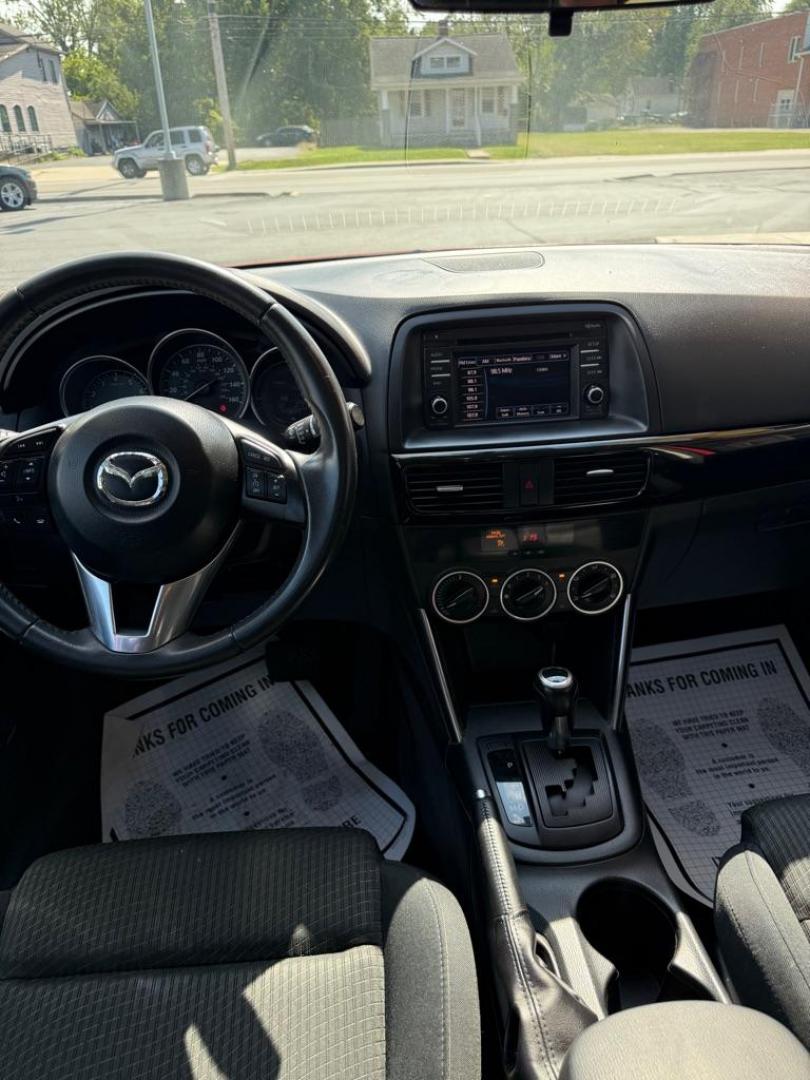 2014 RED MAZDA CX-5 TOURING (JM3KE2CY1E0) with an 2.5L engine, Automatic transmission, located at 3100 Covert Avenue, Evansville, IN, 47714, (812) 473-4492, 37.955418, -87.512238 - Photo#4
