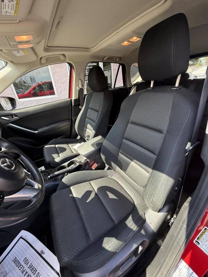 2014 RED MAZDA CX-5 TOURING (JM3KE2CY1E0) with an 2.5L engine, Automatic transmission, located at 3100 Covert Avenue, Evansville, IN, 47714, (812) 473-4492, 37.955418, -87.512238 - Photo#5