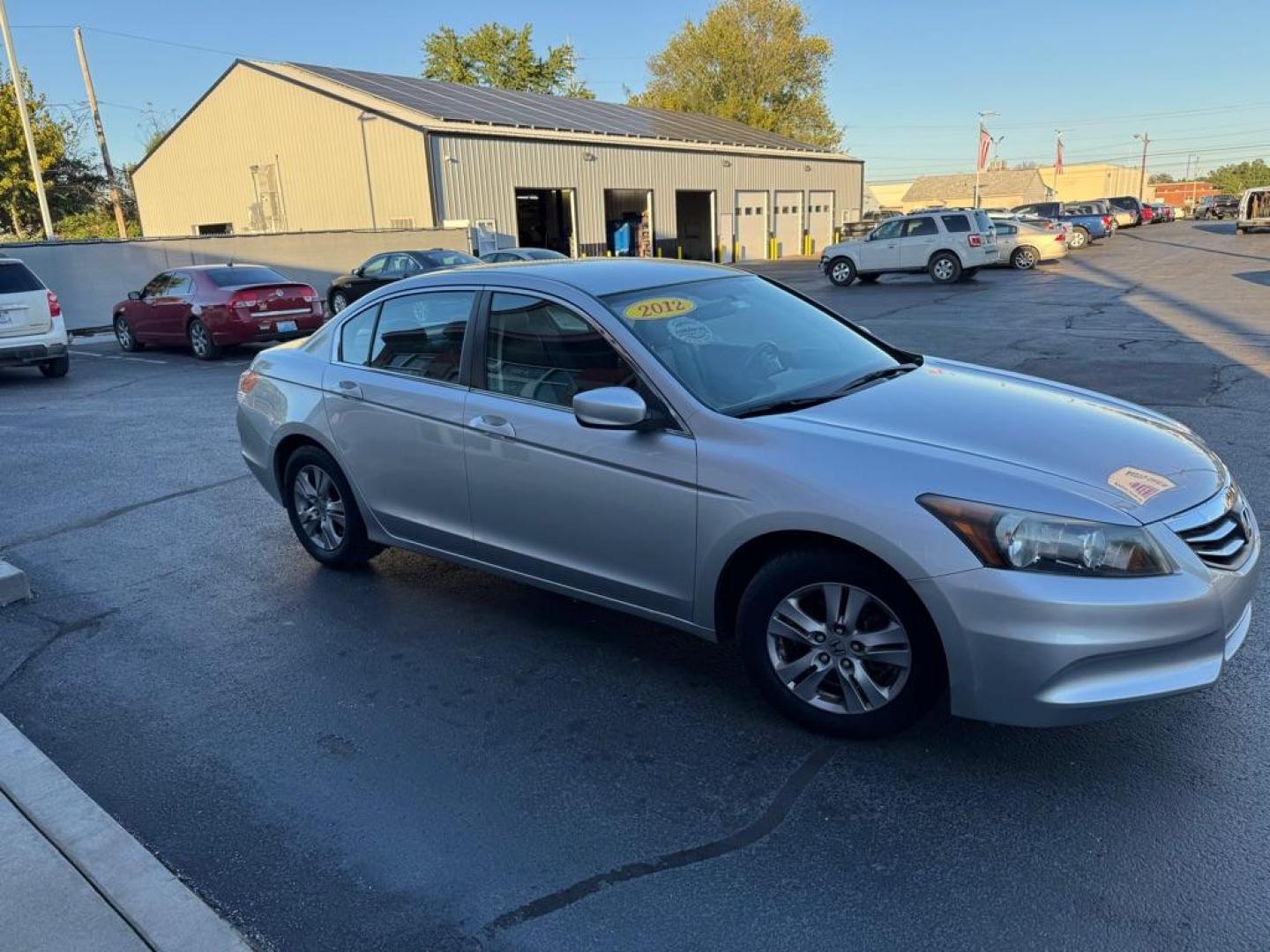 2012 SILVER HONDA ACCORD SE (1HGCP2F61CA) with an 2.4L engine, Automatic transmission, located at 3100 Covert Avenue, Evansville, IN, 47714, (812) 473-4492, 37.955418, -87.512238 - Photo#2
