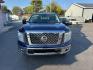 2017 BLUE NISSAN TITAN SV (1N6AA1E66HN) with an 5.6L engine, Automatic transmission, located at 3100 Covert Avenue, Evansville, IN, 47714, (812) 473-4492, 37.955418, -87.512238 - Photo#1